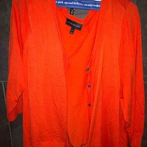 Lane Bryant Cardigan - Orange
